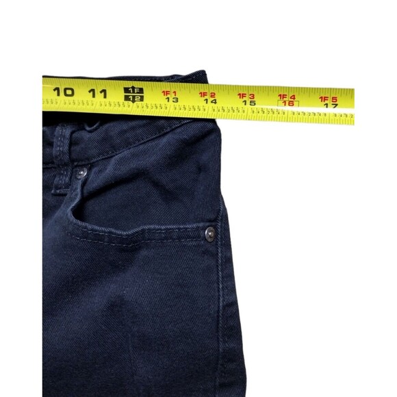 Gloria Vanderbilt Missy Size 6 Black Denim Jeans Straight Leg High Rise READ - Picture 6 of 9